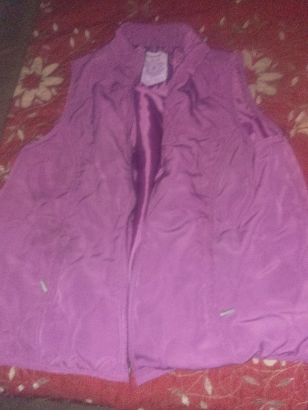 Avenue Pink Quilted Sleeveless Puffer Vest